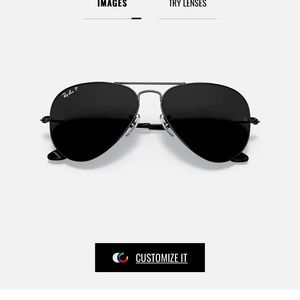 EUC Ray-Ban Aviator Sunglasses Total Black Edition